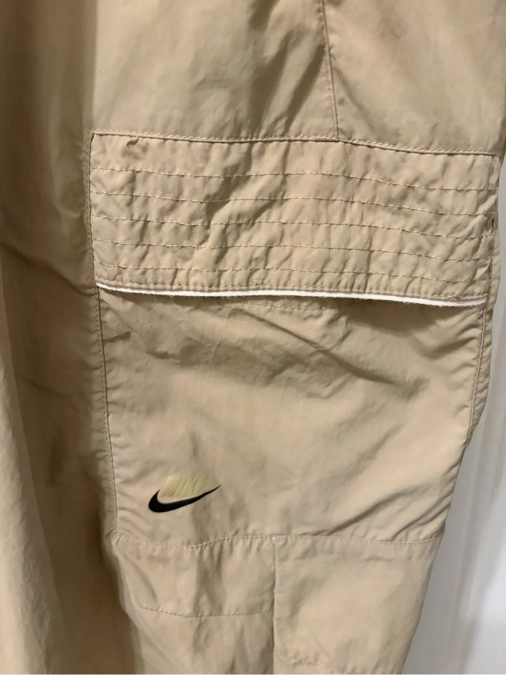 Nike Men's Sportswear Style Essentials Utility Pants Beige DM6681-250 SZ 36